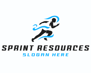 Sprint Running Athlete logo