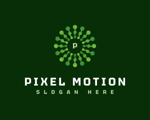 Motion Spiral Spin logo design