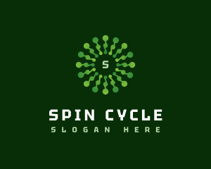 Motion Spiral Spin logo design