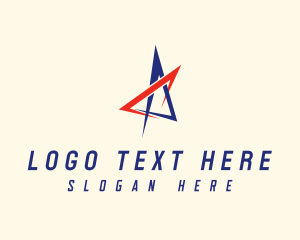 Modern Geometric Star  logo