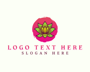 Lotus Healing Flower logo