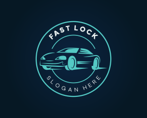 Automotive Fast Car logo design