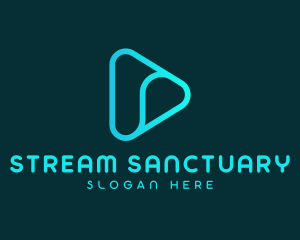 Blue Tech Vlogger logo