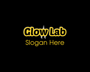 Glowing Masculine Bar logo