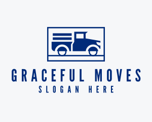 Truck Moving Company logo design