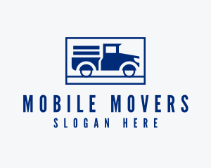 Truck Moving Company logo design