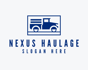 Truck Moving Company logo design