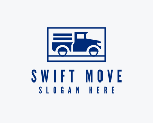 Truck Moving Company logo design