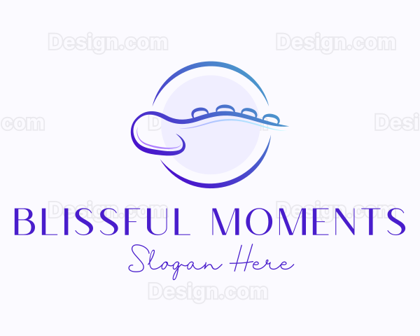 Massage Wellness Spa Logo