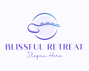 Massage Wellness Spa logo design