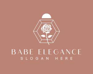 Elegant Rose Perfumery logo design