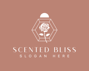 Elegant Rose Perfumery logo design