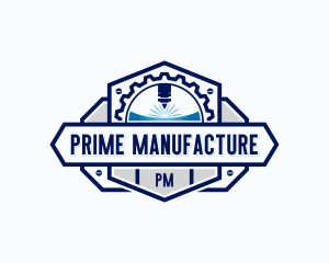 Laser Machinery Manufacturing logo design