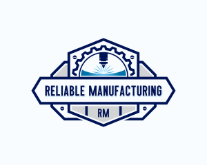 Laser Machinery Manufacturing logo design