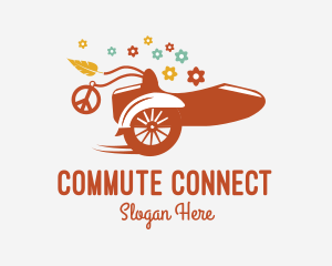 Flower Delivery Hippie Sidecar logo
