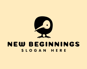 Kiwi Bird Animal logo design