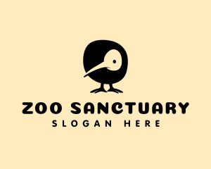 Kiwi Bird Animal logo design