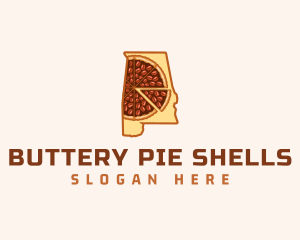 Pecan Pie Alabama logo design