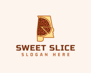 Pecan Pie Alabama logo design