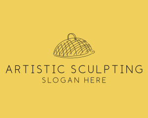 Kitchen Food Cloche Catering logo design