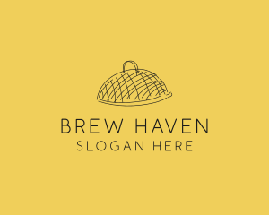 Kitchen Food Cloche Catering logo design