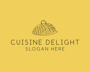 Kitchen Food Cloche Catering logo design