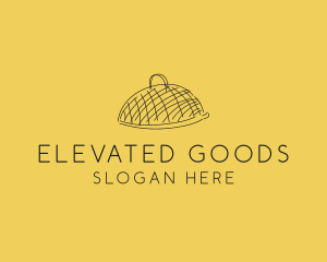 Kitchen Food Cloche Catering logo design