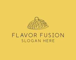 Kitchen Food Cloche Catering logo design