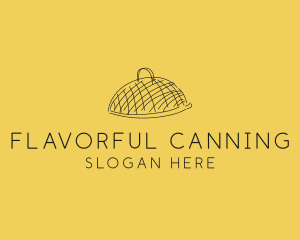 Kitchen Food Cloche Catering logo design