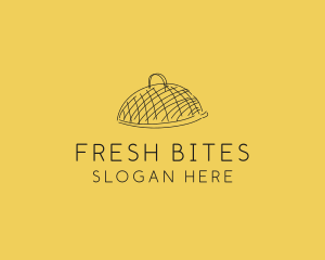 Kitchen Food Cloche Catering logo design