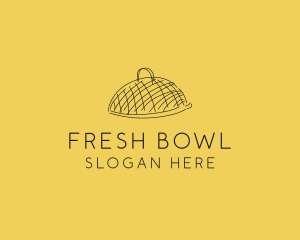 Kitchen Food Cloche Catering logo design