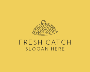 Kitchen Food Cloche Catering logo design