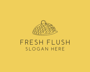 Kitchen Food Cloche Catering logo design