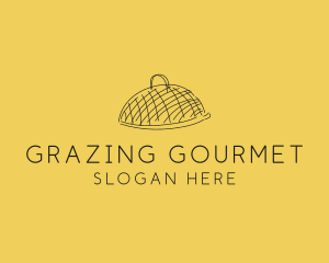 Kitchen Food Cloche Catering logo design