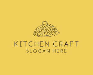 Kitchen Food Cloche Catering logo design