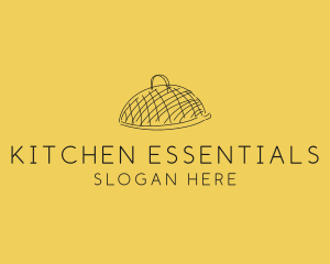 Kitchen Food Cloche Catering logo design