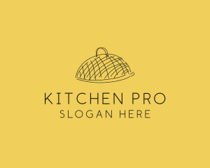 Kitchen Food Cloche Catering logo design