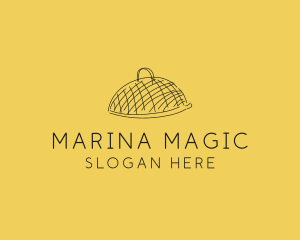 Kitchen Food Cloche Catering logo design