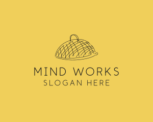 Kitchen Food Cloche Catering logo design