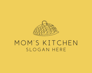 Kitchen Food Cloche Catering logo design