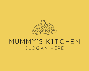 Kitchen Food Cloche Catering logo design