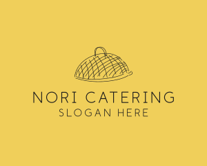 Kitchen Food Cloche Catering logo design