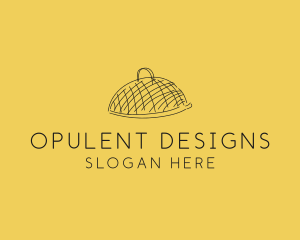 Kitchen Food Cloche Catering logo design