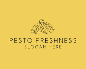 Kitchen Food Cloche Catering logo design