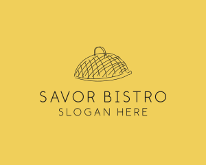 Kitchen Food Cloche Catering logo design