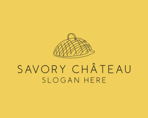 Kitchen Food Cloche Catering logo design