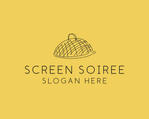 Kitchen Food Cloche Catering logo design