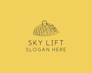 Kitchen Food Cloche Catering logo design