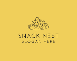 Kitchen Food Cloche Catering logo design