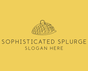 Kitchen Food Cloche Catering logo design